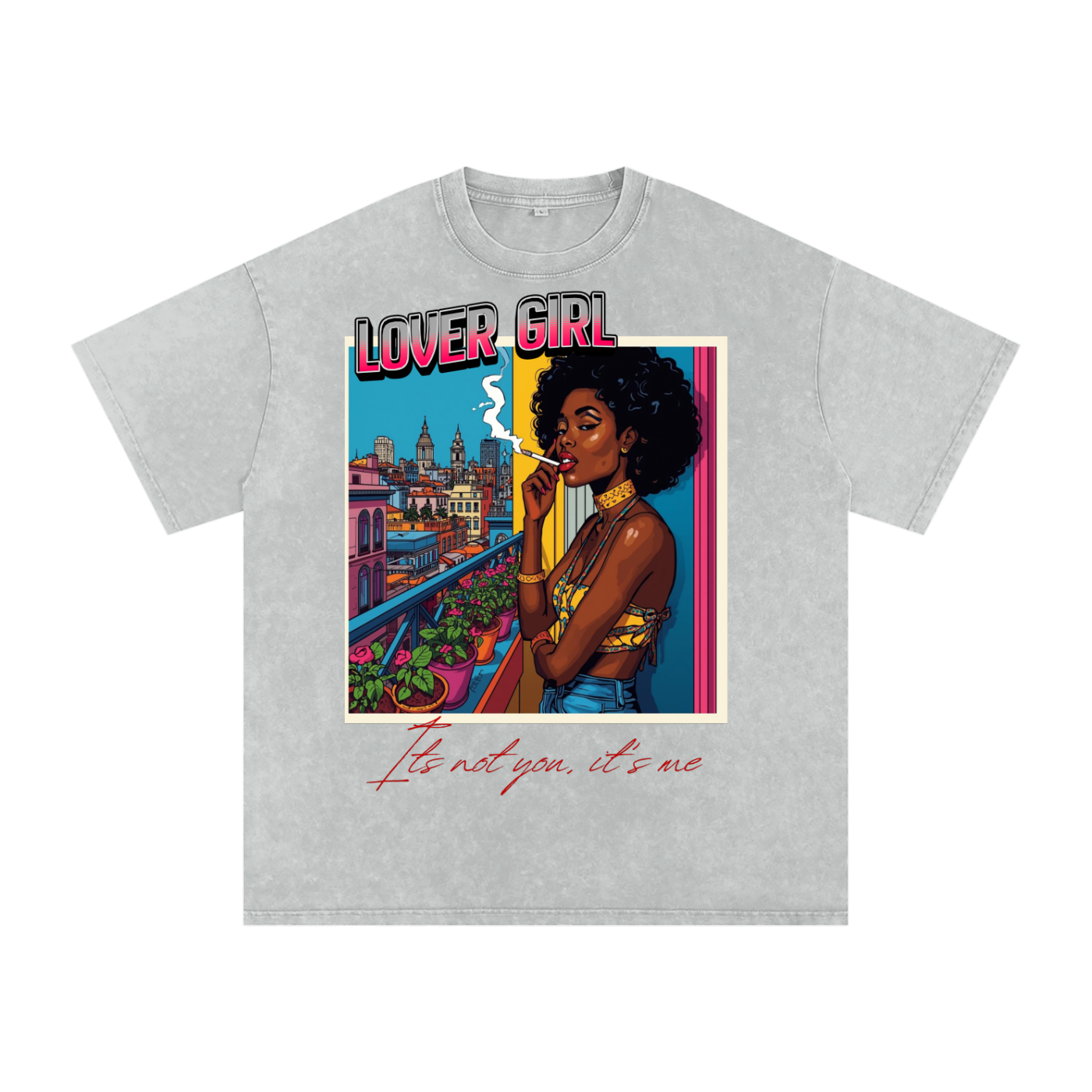 It’s Not You, It’s Me… Snow Washed Oversized T-Shirt